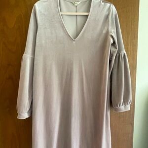 Madewell Velvet Dress (Dusty Rose Color)
